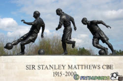 Sir Stanley Matthews Memorial Statue