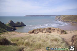 Three Cliffs Bay