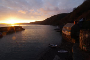 Sunrise at Clovelly
