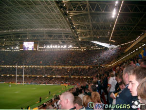 Inside the Millenium Stadium