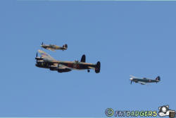 Lancaster, Hurricane and Spitfire